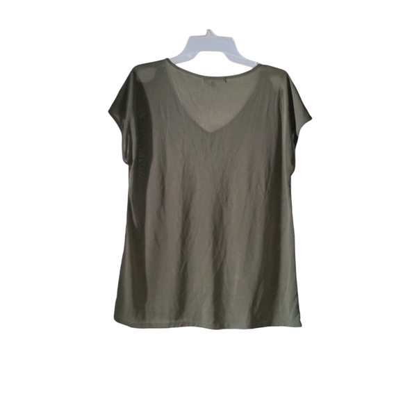 Green Envelope Tops - Women's Top size medium